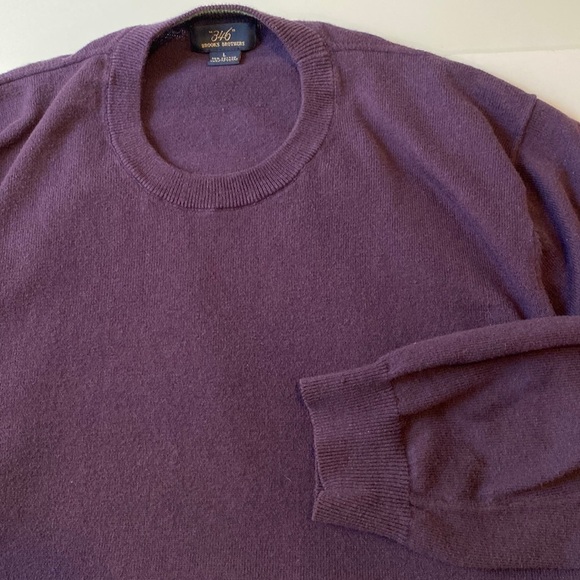 Brooks Brothers Mens Crew Neck Long Sleeve Sweater Size L - Picture 1 of 7